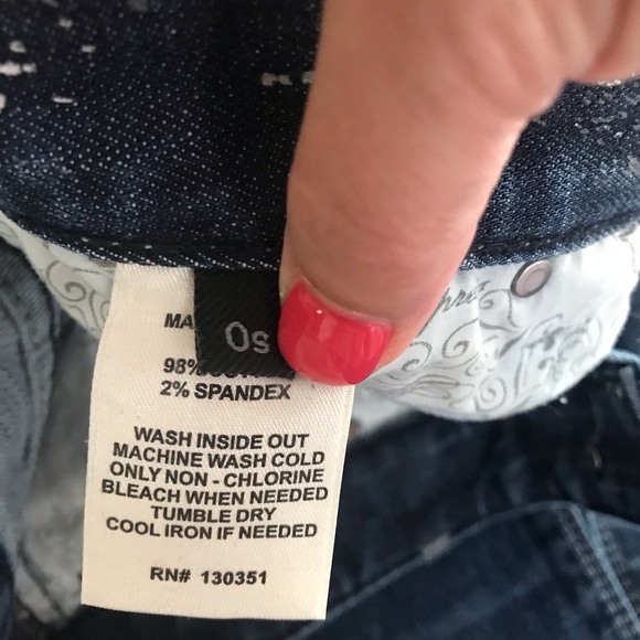 Express Barely Boot Lowrise Jeans - Picture 3 of 5
